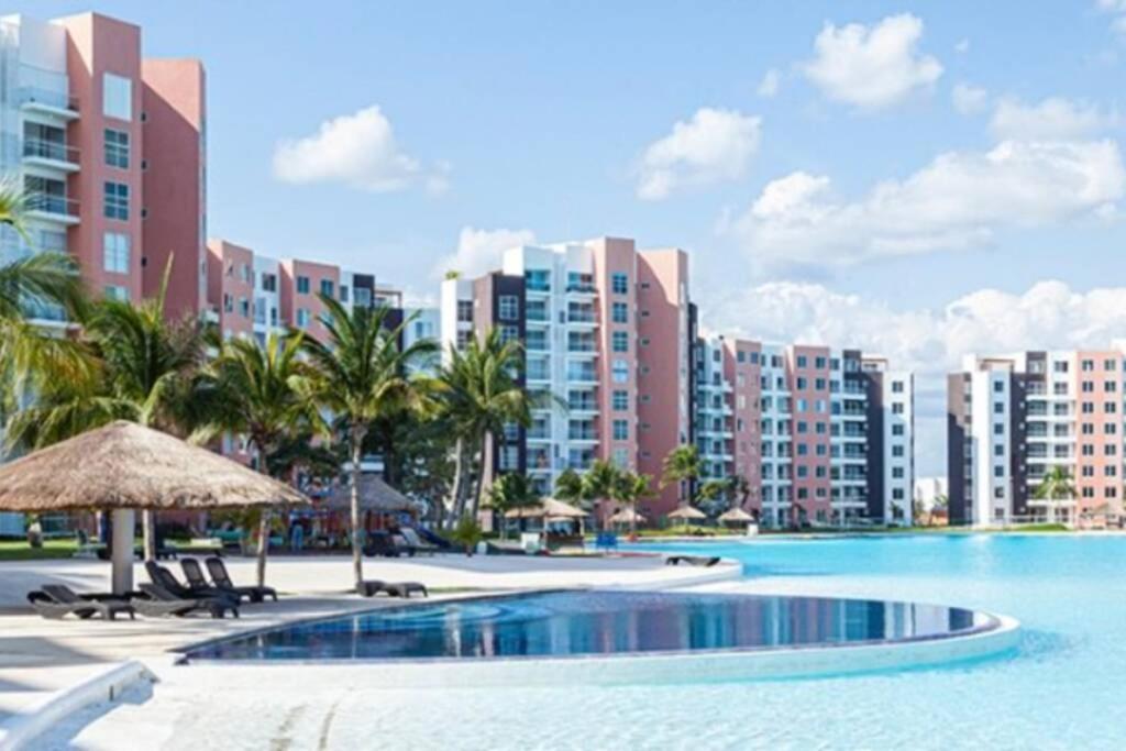 Departamento Dream Lagoons Канкун Экстерьер фото