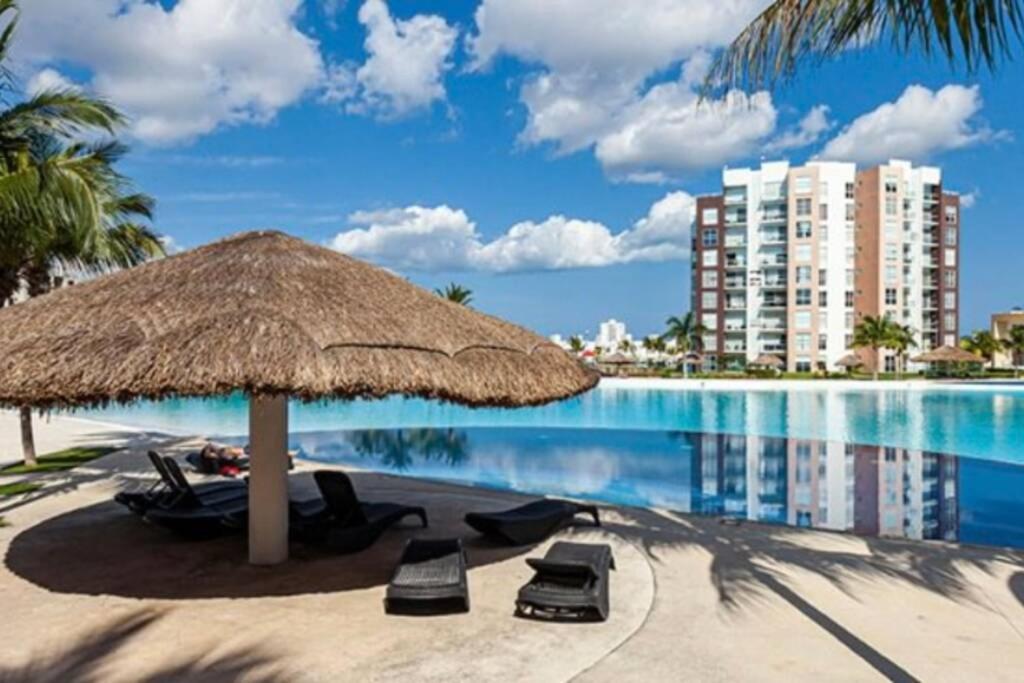 Departamento Dream Lagoons Канкун Экстерьер фото