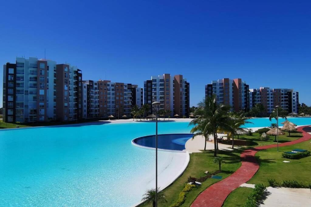Departamento Dream Lagoons Канкун Экстерьер фото