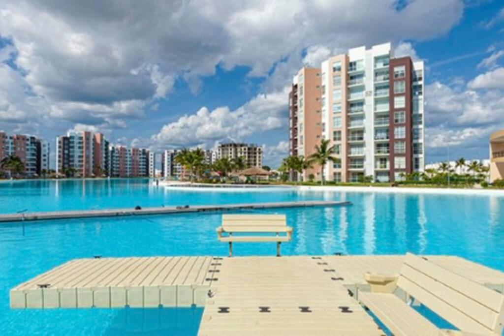 Departamento Dream Lagoons Канкун Экстерьер фото
