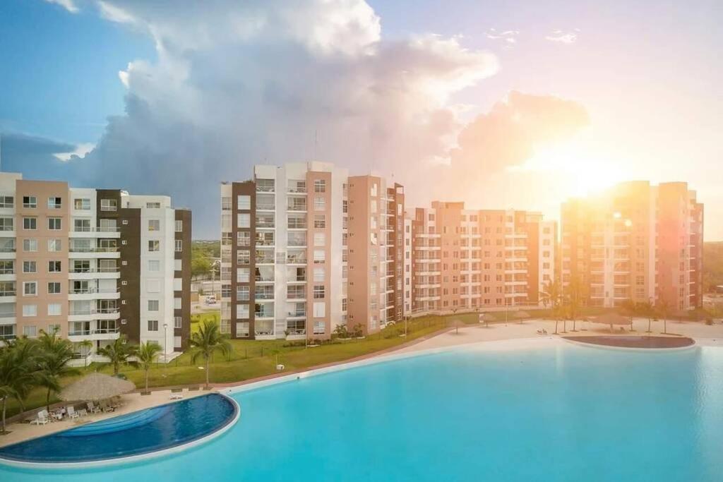 Departamento Dream Lagoons Канкун Экстерьер фото