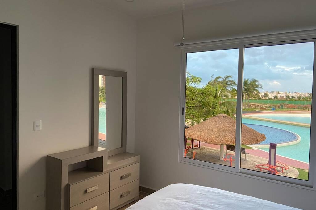 Departamento Dream Lagoons Канкун Экстерьер фото